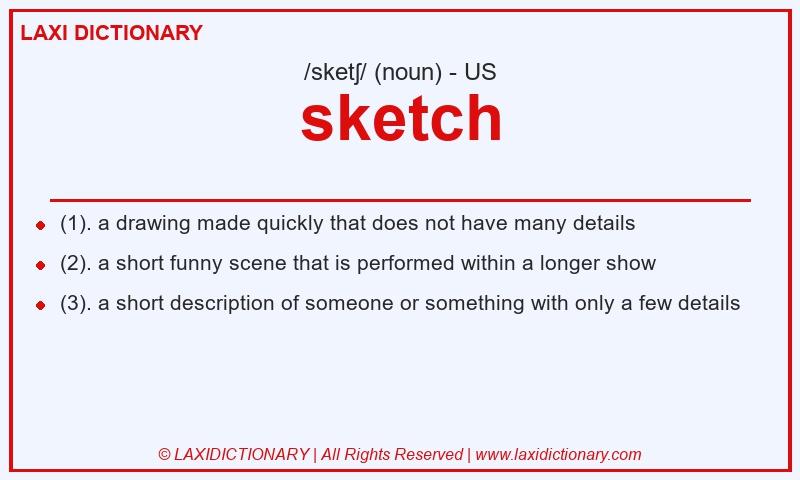 Definition sketch in American English
