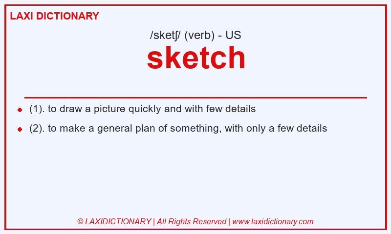 Definition sketch in American English