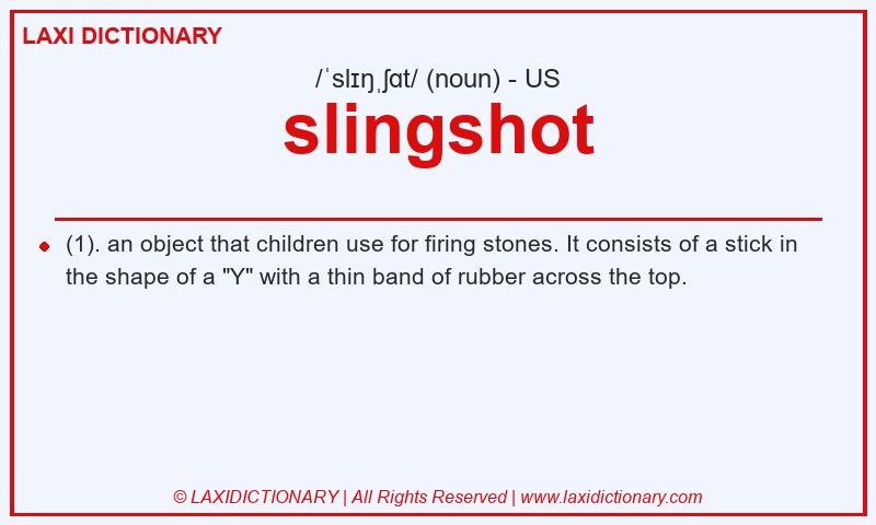 Definition slingshot in American English