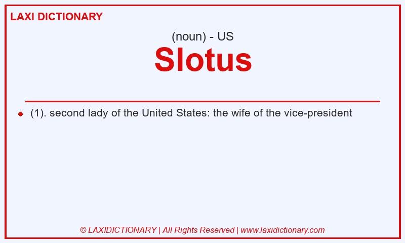 Definition Slotus in American English