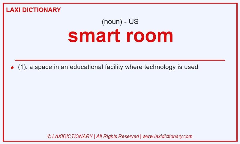 Definition smart room in American English
