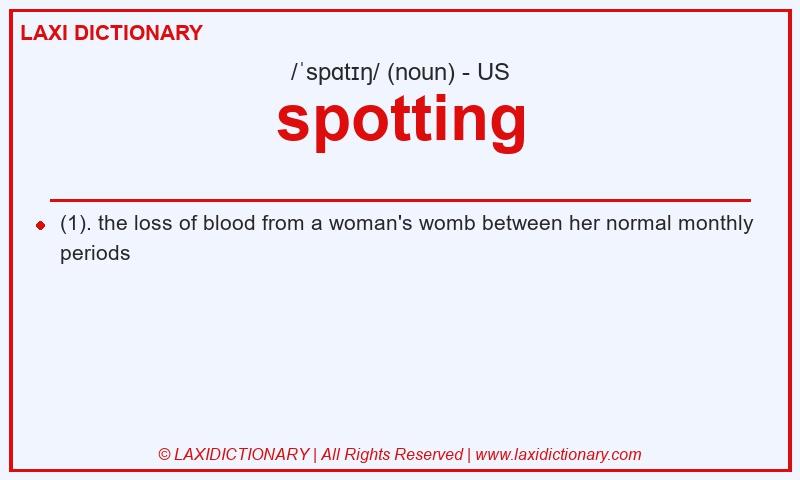 Definition spotting in American English