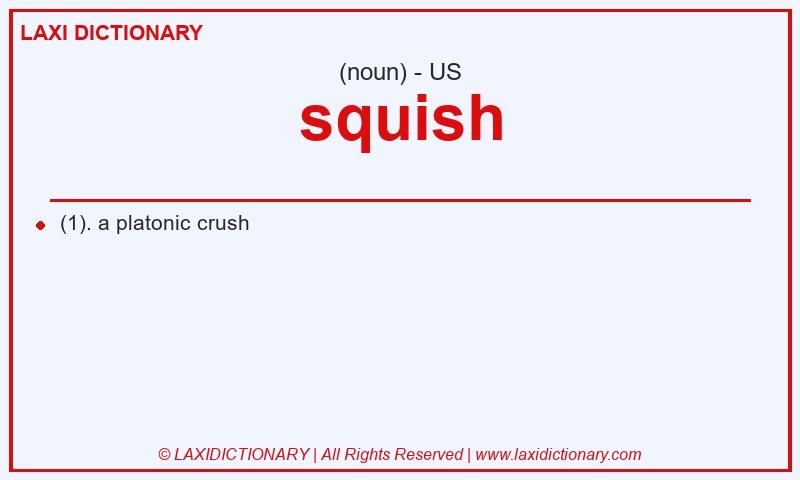 Definition squish in American English