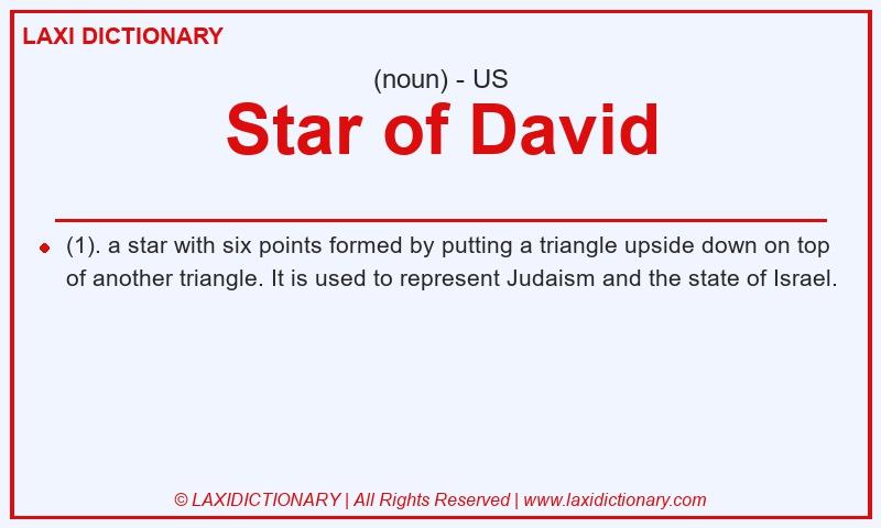 Definition Star of David in American English