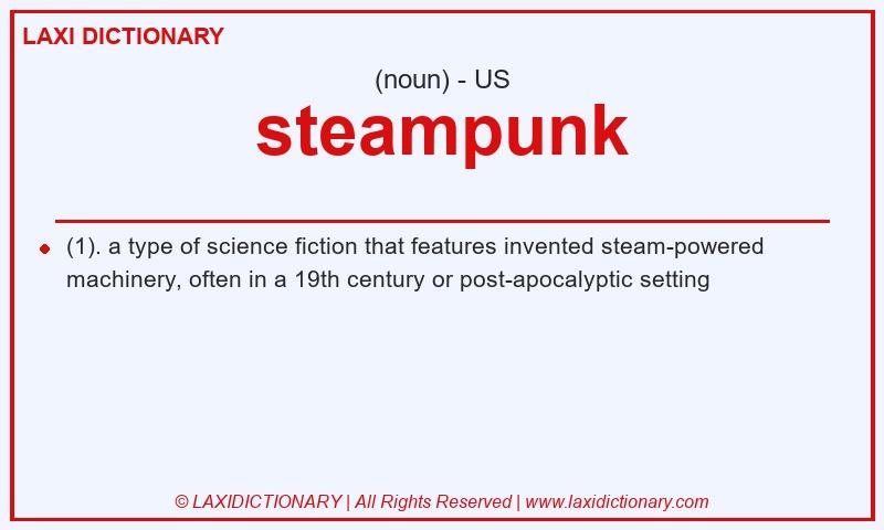 Definition steampunk in American English