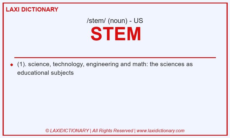 Definition STEM in American English
