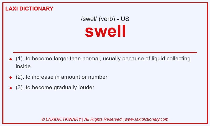 Definition swell in American English