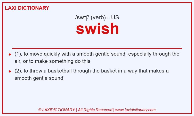 Definition swish in American English