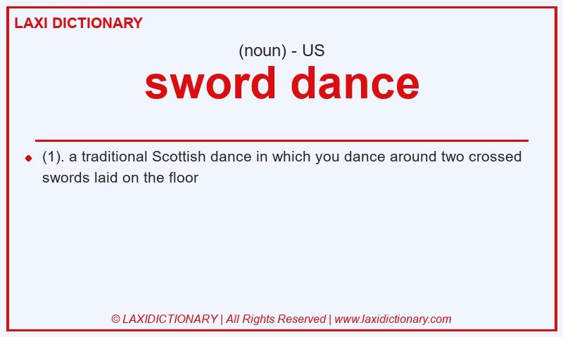 Definition sword dance in American English