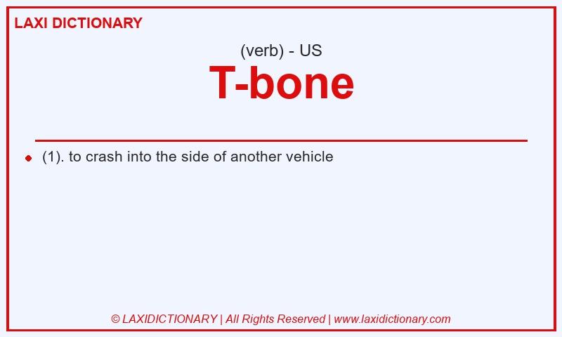 Definition T-bone in American English