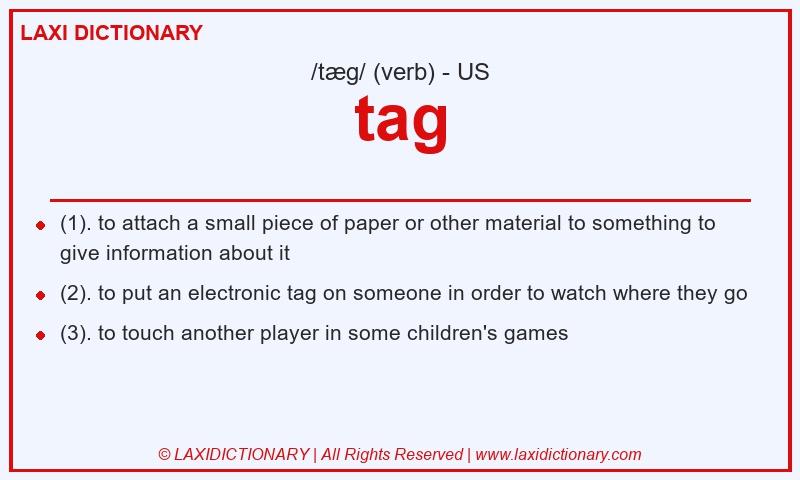 Definition tag in American English