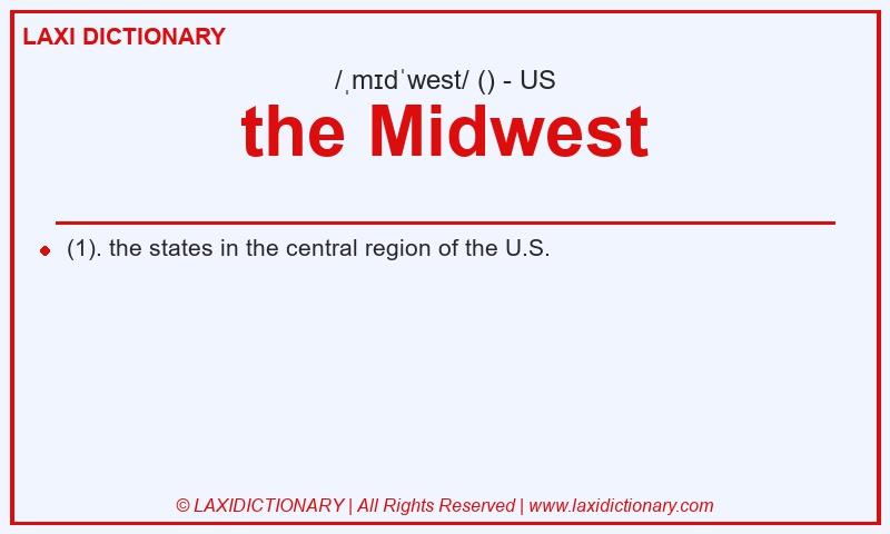Definition the Midwest in American English