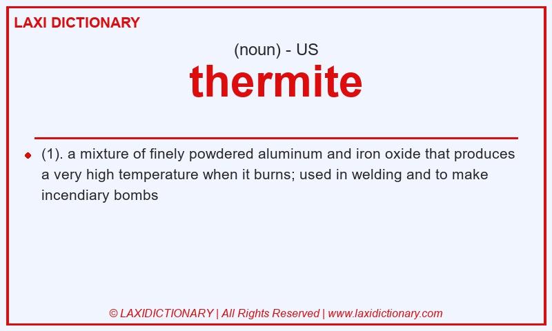 Definition thermite in American English