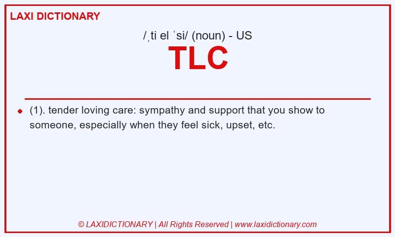 Definition TLC in American English