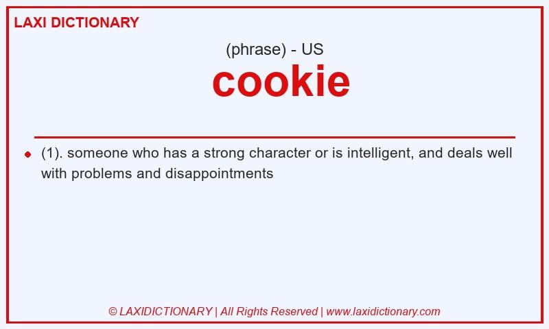 Definition cookie in American English