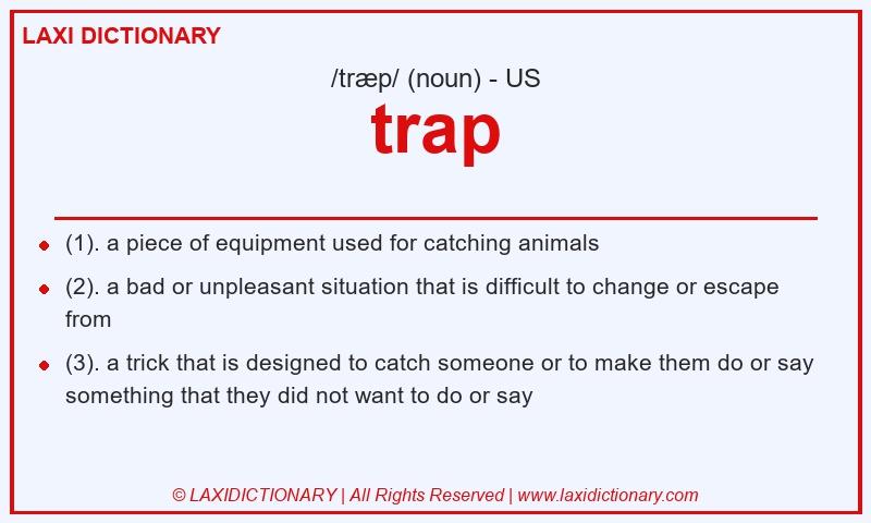 Definition trap in American English