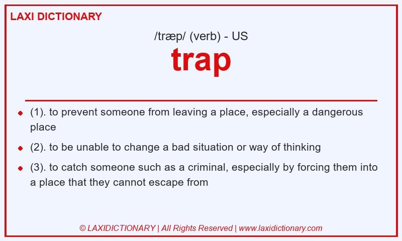 Definition trap in American English