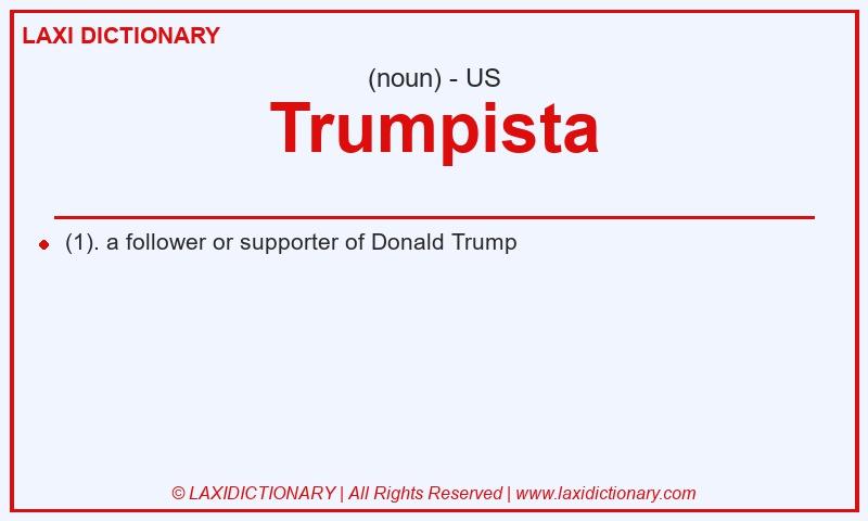 Definition Trumpista in American English