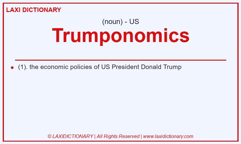 Definition Trumponomics in American English