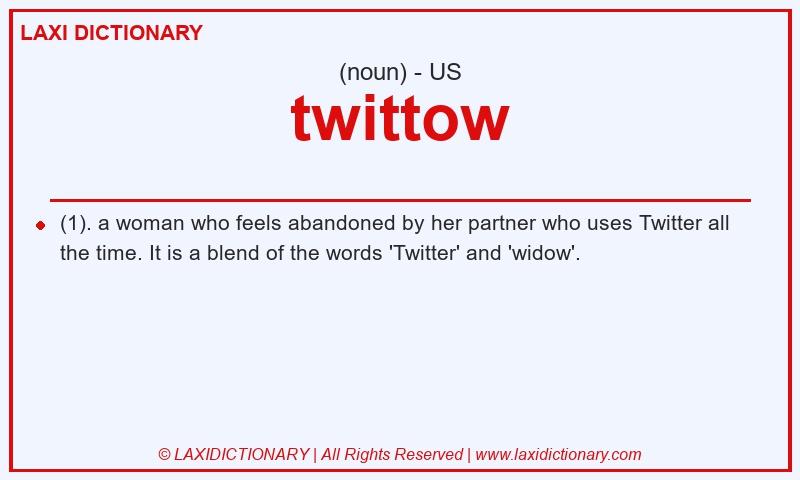 Definition twittow in American English