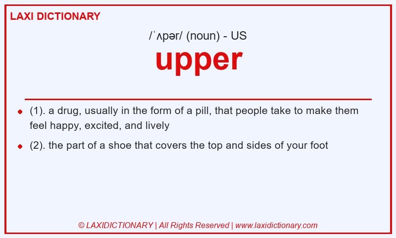 Definition upper in American English
