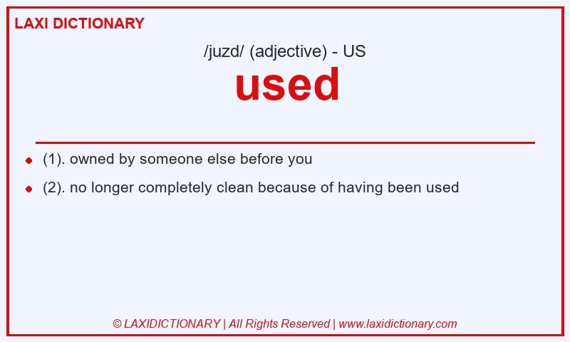 Definition used in American English