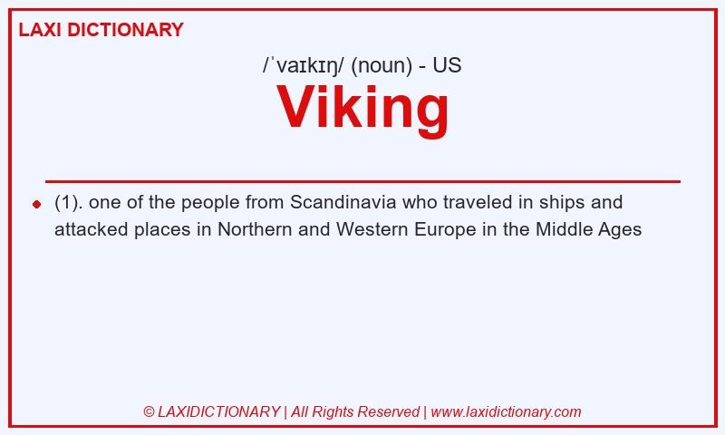 Definition Viking in American English