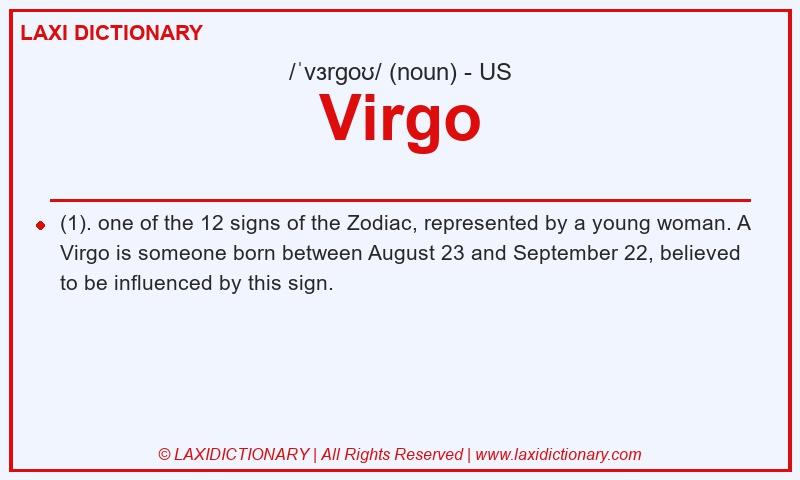 Definition Virgo in American English