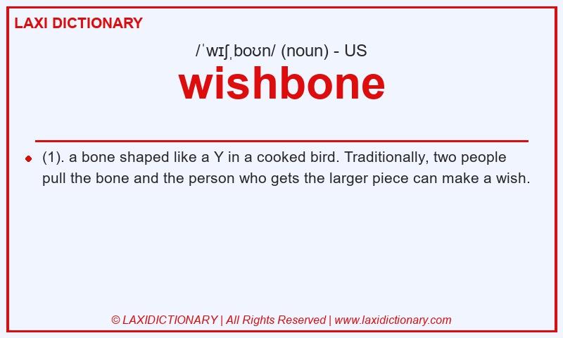 Definition wishbone in American English