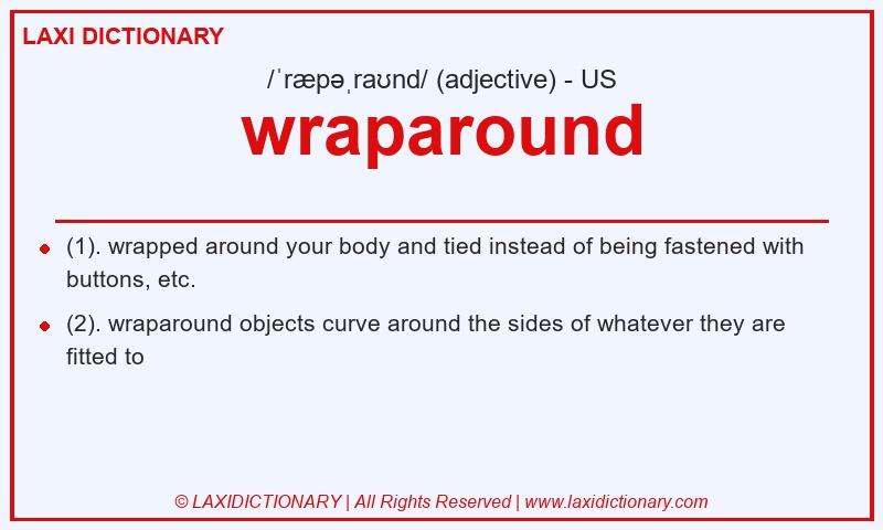 Definition wraparound in American English