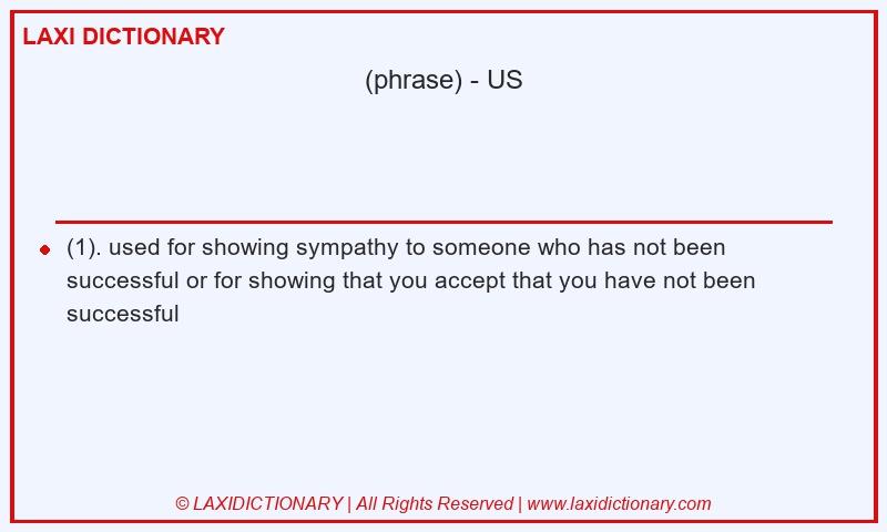 Definition in American English