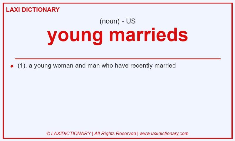 Definition young marrieds in American English