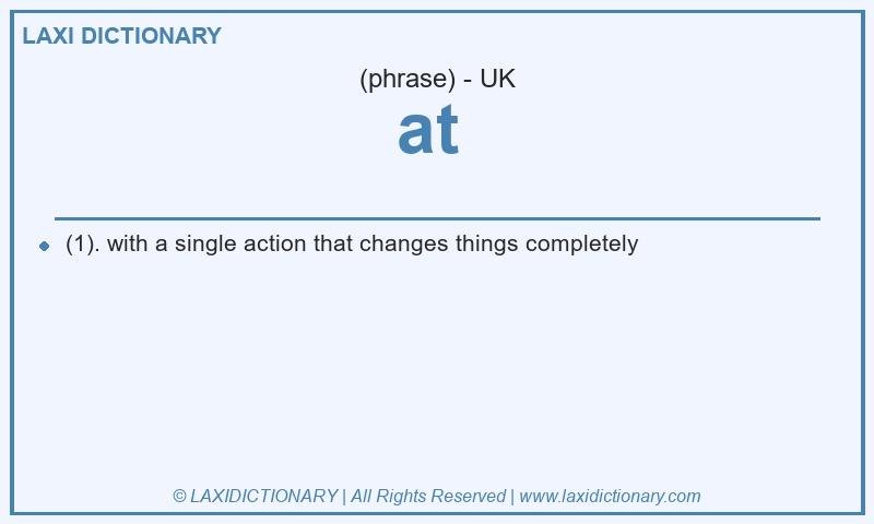 Definition at  in British English