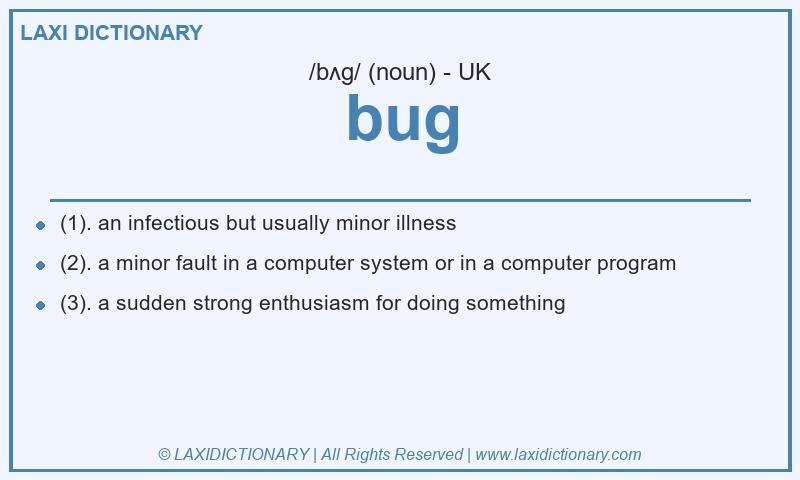 Definition bug in British English