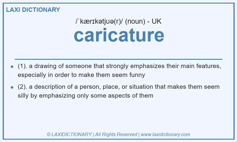 Definition caricature in British English