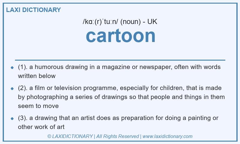 Definition cartoon in British English