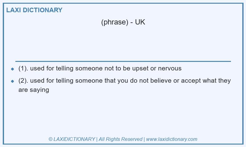 Definition in British English