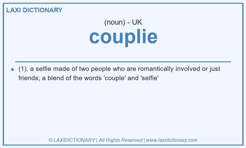 Definition couplie in British English