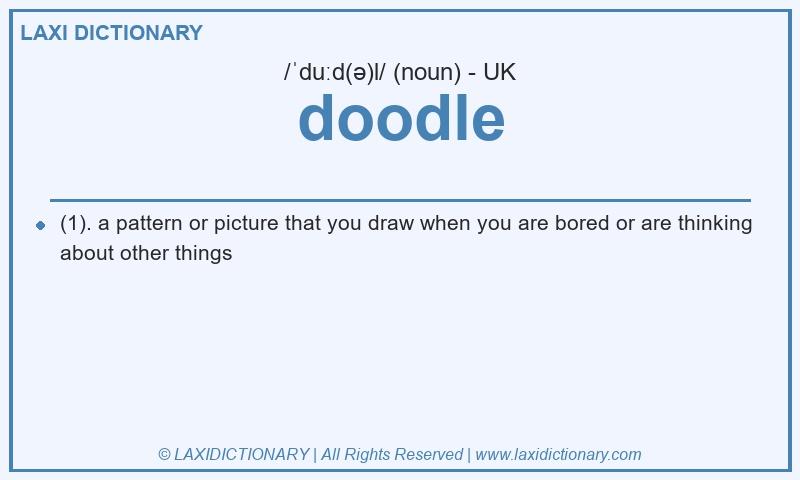 Definition doodle in British English
