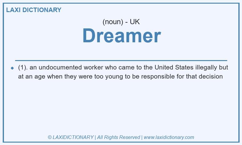 Definition Dreamer in British English