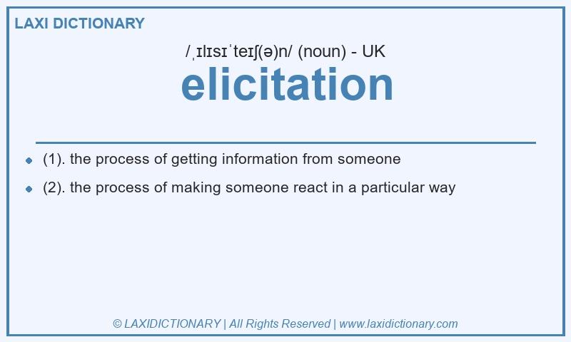 Definition elicitation in British English