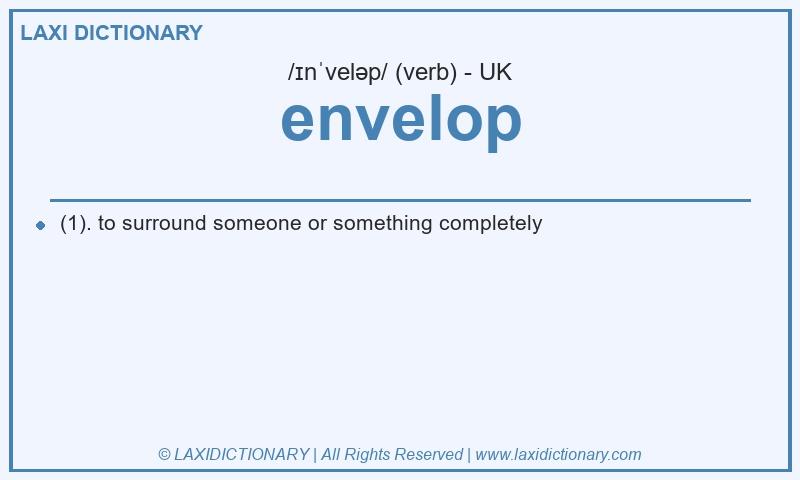 Definition envelop in British English