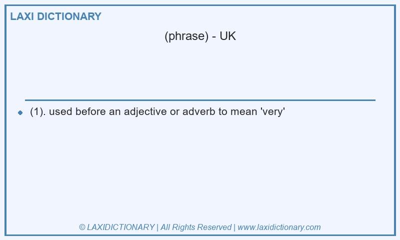 Definition in British English