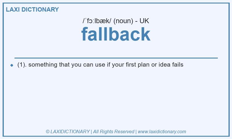 Definition fallback in British English