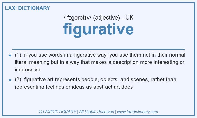 Definition figurative in British English