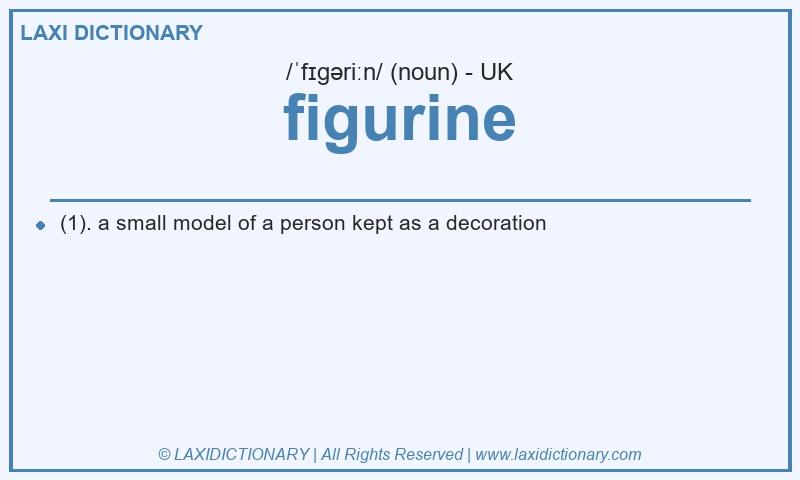 Definition figurine in British English