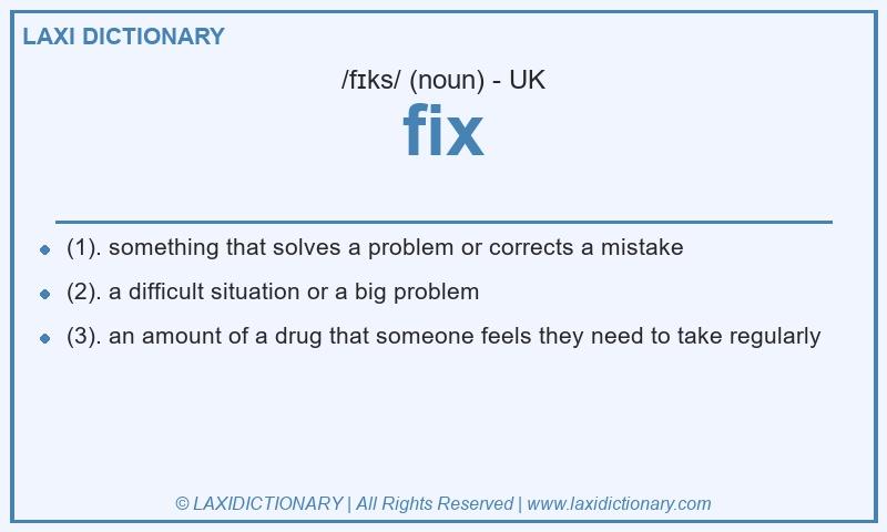 Definition fix in British English
