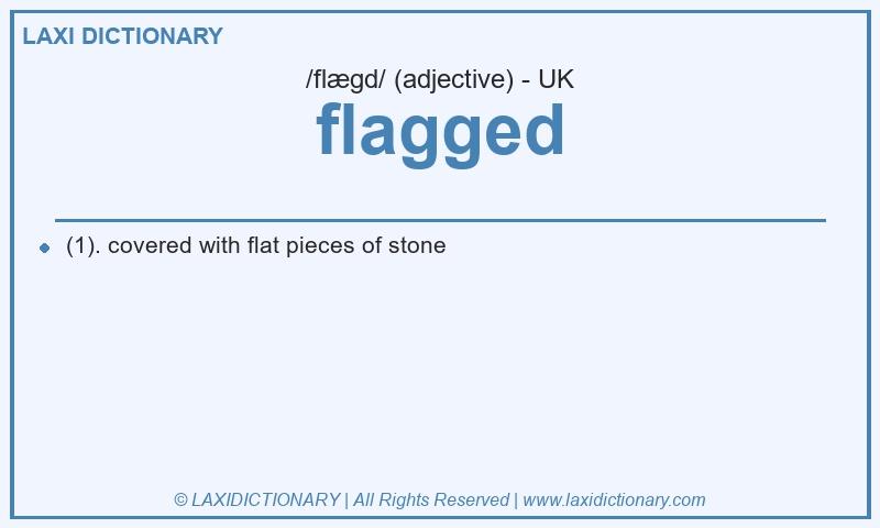 Definition flagged in British English