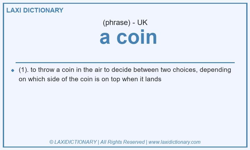 Definition  a coin in British English