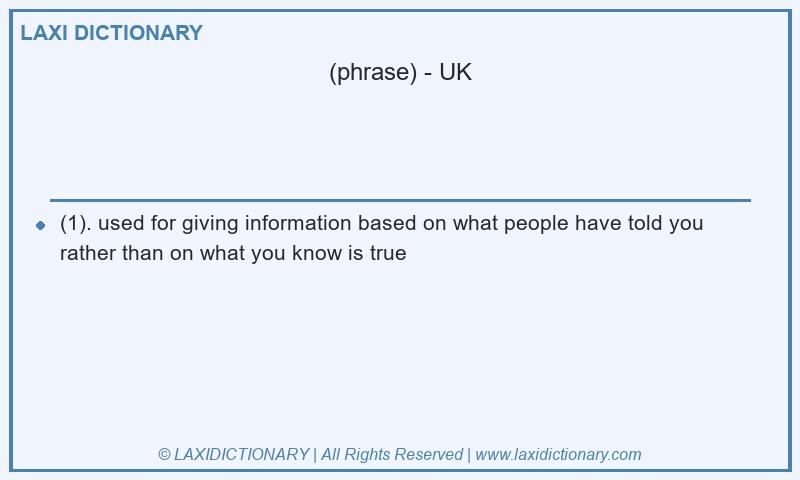 Definition  in British English